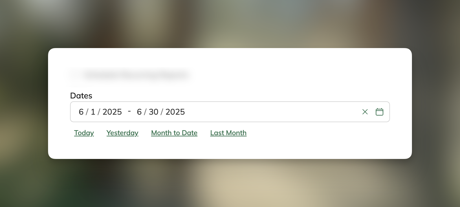 Session Validity Filter Screenshot